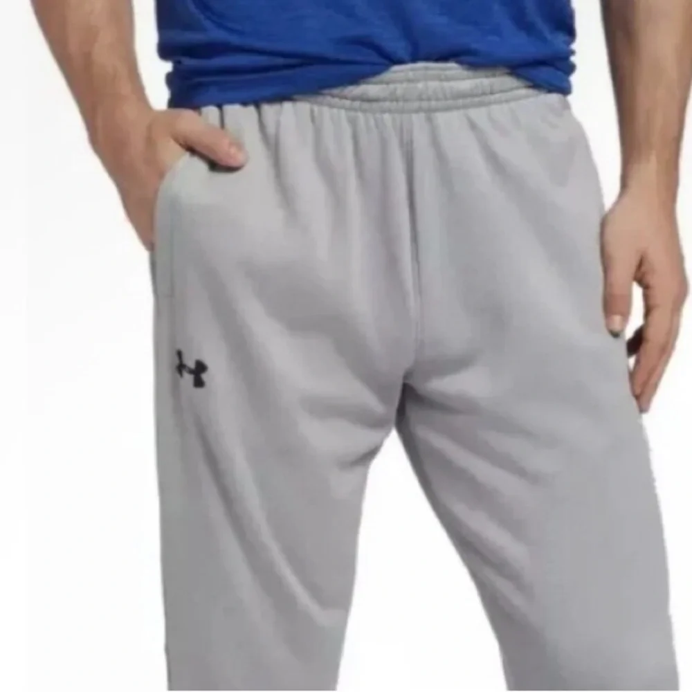 Under Armour Steel Heather Men’s Fleece Joggers - Picture 2 of 13